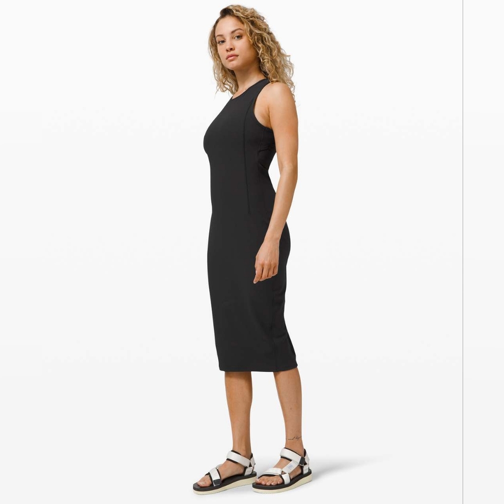 Lululemon Brunch and Back ribbed dress